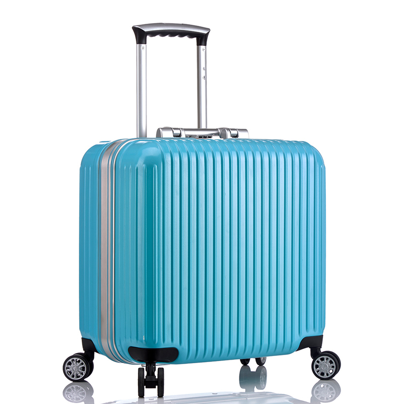 Simple Style Aluminum Alloy Frame Luggage Suitcases 16