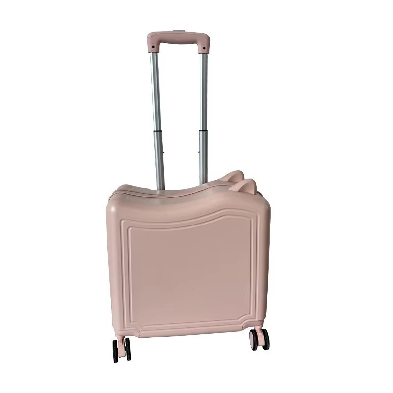 Boys Girls Travel Made Easy with 20-Inch Lightweight Ride-On Kids Luggage Spinner Wheel and Secure Password Lock Included