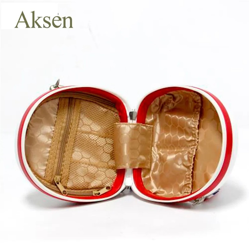 Cute Round Spinner Wheels Student Travel Luggage Unisex Combination Lock Suitcase for Trips