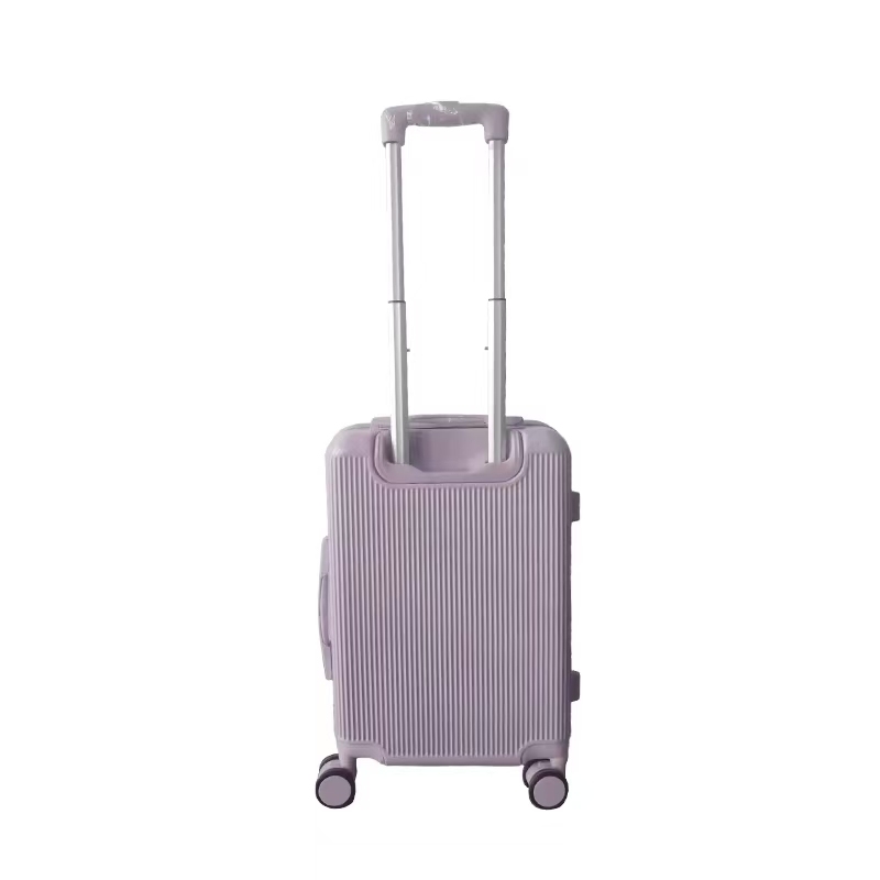 360 Degree Spinner Wheels Purple Luggage Set Lightweight Carry-On Suitcase for Men Women's Travel Convenience