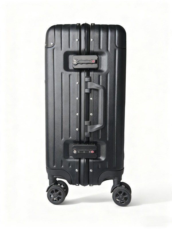 Travel Size Aluminum Frame Luggage Luxury Modern Hard-Shell Trolley Suitcases with TSA Lock and Lightweight Design
