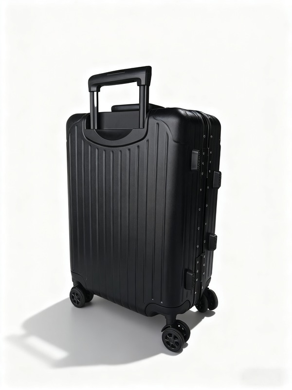 Travel Size Aluminum Frame Luggage Luxury Modern Hard-Shell Trolley Suitcases with TSA Lock and Lightweight Design