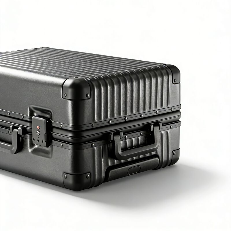PC Aluminum Frame Travel Suitcase (20-inch) - German Covestro Material, Dual TSA Lock, Professional Luggage Manufacturer for Bulk Orders and Custom OEM Services