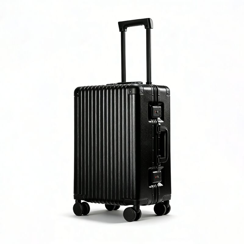 PC Aluminum Frame Travel Suitcase (20-inch) - German Covestro Material, Dual TSA Lock, Professional Luggage Manufacturer for Bulk Orders and Custom OEM Services