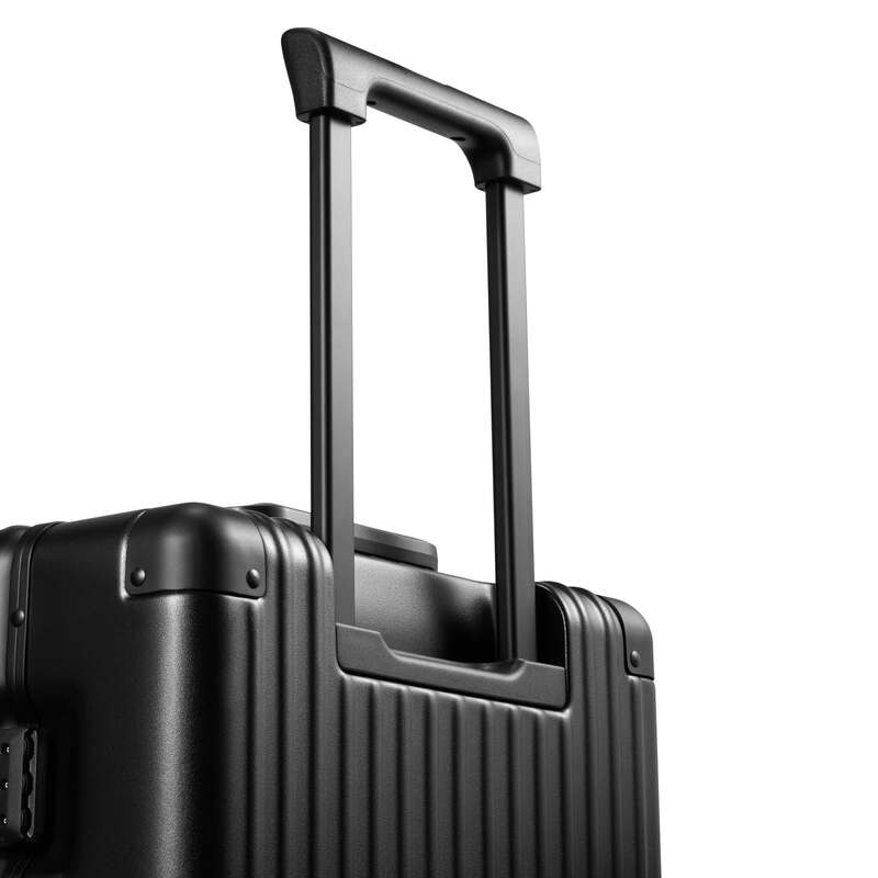 PC Aluminum Frame Travel Suitcase (20-inch) - German Covestro Material, Dual TSA Lock, Professional Luggage Manufacturer for Bulk Orders and Custom OEM Services