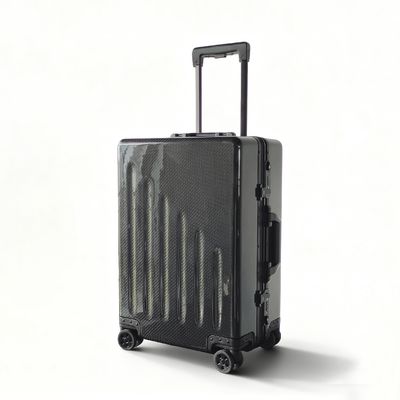 Upgrade Your Travel Experience with Unisex Carbon Fiber Shell Luggage featuring Spinner Caster and TSA Lock