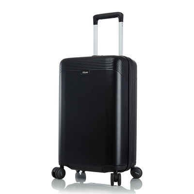 Aluminum Telescopic Rod Handle Hand Carry Green Cabin Spinner Suitcase With Fingerprint TSA Lock for Business Travel